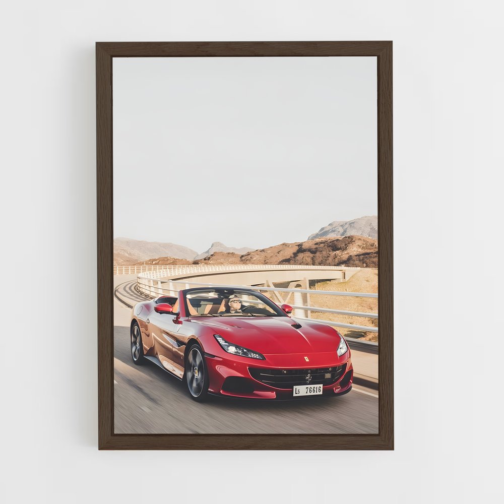 Poster Portofino de Vitesse – affiche Ferrari (vue 5)